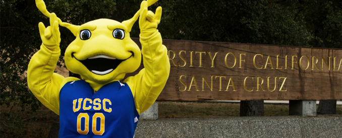 UCSC 吉祥物 Banana Slug Sammy
